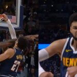 Jamal Murray dunks on LeBron James and flexes to the camera 😱😱