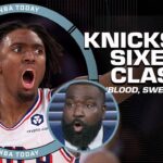 'BLOOD, SWEAT & TEARS!' 😤 - Big Perk's only words for the 76ers vs. Knicks series | NBA Today
