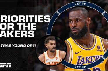 Trae Young & A BIG MAN?! Brian Windhorst REVEALS who the Lakers may prioritize 🍿 | Get Up