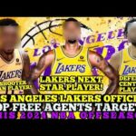 LOS ANGELES LAKERS OFFICIAL TOP FREE AGENT TARGETS THIS 2024 NBA OFFSEASON | LAKERS UPDATES