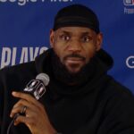 LeBron James talks Game 5 Loss vs Nuggets, Postgame Interview  🎤