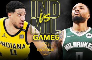 Milwaukee Bucks vs Indiana Pacers Game 6 Full Highlights | 2024 ECR1 | FreeDawkins