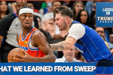 What did we learn from the OKC Thunder sweeping the Pelicans? What translates to Round 2?
