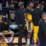 D'Angelo Russell doesn't join Lakers huddle after scoring 0 in Game 3 loss vs Nuggets