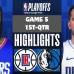 Los Angeles Clippers vs Dallas Mavericks Game 5 Highlights 1st-QTR | May 1 | 2024 NBA Playoffs