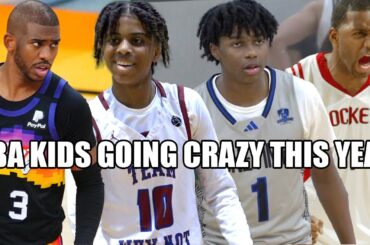 NBA KIDS INVADE YOUTH BASKETBALL!