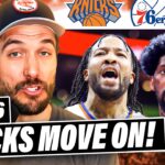 Knicks-76ers Reaction: Brunson TAKES OVER, NY knocks out Embiid & Sixers in Game 6 | Hoops Tonight