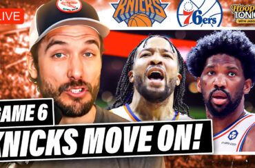 Knicks-76ers Reaction: Brunson TAKES OVER, NY knocks out Embiid & Sixers in Game 6 | Hoops Tonight