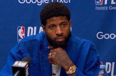 Paul George talks Game 6 Loss vs Mavericks, Postgame Interview