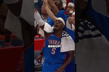 Need Lu Dort mic’d up every game 🗣️😭