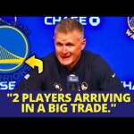 BIG ANNOUNCEMENT! 2 STARS SIGNING WITH THE WARRIORS! IN A BIG TRADE! GOLDEN STATE WARRIORS NEWS