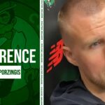 Kristaps Porzingis Calf Injury Update | Celtics Practice