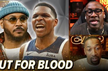 Reaction to Carmelo Anthony saying he wouldn't tolerate Anthony Edwards' trash talk | Nightcap