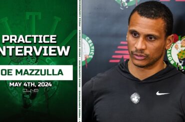 Joe Mazzulla Previews Cavaliers and Magic Series | Celtics Practice