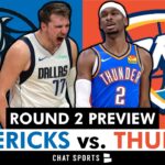 Mavericks vs. Thunder Preview NBA Playoffs Round 2: Prediction, Keys To Victory & Mavs Injury news