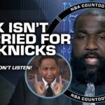 Perk: The Knicks (-270) AREN'T WORRIED about the Pacers! 🗣️ Stephen A. disagrees 👀 | NBA Countdown