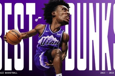 TOP dunks of the 2023-24 season 💥 | UTAH JAZZ