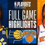 #6 PACERS at #2 KNICKS | FULL GAME 1 HIGHLIGHTS | May 6, 2024