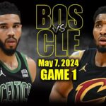 Boston Celtics vs Cleveland Cavaliers Full Game 1 Highlights - May 7, 2024 | 2024 NBA Playoffs