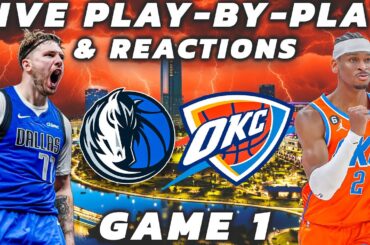 Dallas Mavericks vs Oklahoma City Thunder | Live Play-By-Play & Reactions