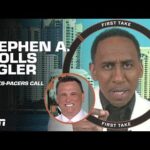 Desperate times call for desperate measures! - Stephen A. trolls Legler about Knicks-Pacers call 🤣