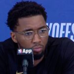 Donovan Mitchell talks Game 1 Loss vs Celtics, Postgame Interview