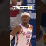 Shai Gilgeous-Alexander is ELECTRIC in game 1! ⚡️😤| #Shorts