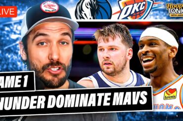 Mavericks-Thunder Reaction: OKC strikes first, BLOWS OUT Luka Doncic & Dallas | Hoops Tonight