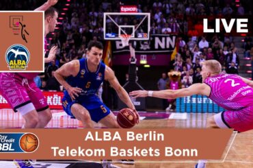 Basketball: ALBA Berlin – Telekom Baskets Bonn | Basketball-Bundesliga Live
