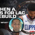 CLEAN HOUSE! 🤬 Stephen A. INSISTS the LA Clippers break up their Big 3 | First Take