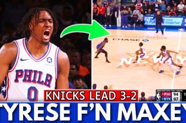 Tyrese Maxey SAVES The Sixers Season In Game 5 With ICONIC 46 Point Game!