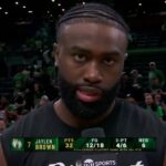 We have an answer for everything 😤 Jaylen Brown reacts to Game 1 win over the Cavs | NBA on ESPN