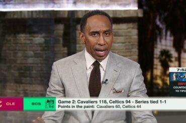 Boston are frauds in playoffs - Stephen A. rips Tatum after Cavaliers blowout Celtics 118-94 in GM 2