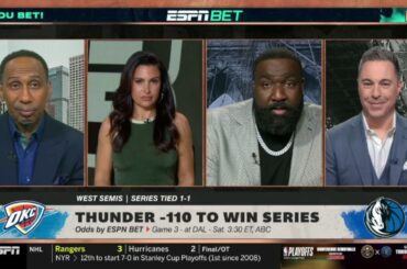 FIRST TAKE | "Mavericks will win series vs. Thunder" - Stephen A. bets everything on Luka Doncic