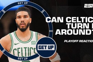 'A BAD UNFOCUSED GAME!'  🗣️ Celtics LACKLUSTER Game 2 performance vs. Cavs LEAVES QUESTIONS | Get Up