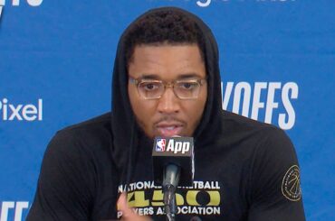 Donovan Mitchell talks Series tied 1-1 vs Celtics, Full Postgame Interview