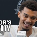 Victor Wembanyama's KIA Rookie of the Year Press Conference | 5.11.2024