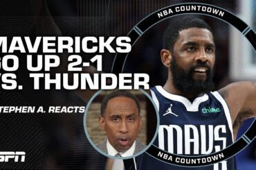 Stephen A. reacts to Mavericks' win over Thunder in Game 3: Mavs look IN CONTROL! | NBA Countdown