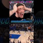 Tyrese Maxey GAME-TYING Three Pointer From The Logo (LIVE REACTION) #sixers #76ers #tyresemaxey #nba