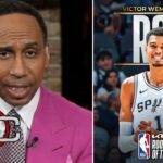 ESPN reacts to Victor Wembanyama winning NBA rookie of the year award over Chet Holmgren & Miller