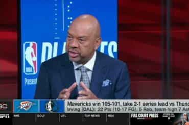 Michael Wilbon reacts to banged-up Doncic, Irving propel Mavericks to key Game 3 win over Thunder