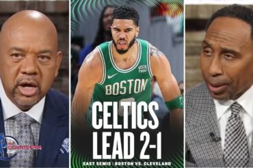 "Tatum deserves an apology!" - Wilbon rips Stephen A. after  Celtics beat Cavaliers 106-93 in Game 3