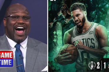NBA Gametime reacts to Celtics destroy Cavaliers 106-93 to take 2-1 series lead; Jayson Tatum 33 Pts