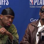 SGA & Jalen Williams talks Game 3 Loss vs Mavs, Postgame Interview 🎤