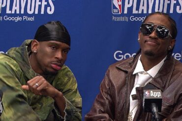 SGA & Jalen Williams talks Game 3 Loss vs Mavs, Postgame Interview 🎤