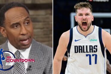 "Dallas are a legitimate contender" - Stephen A. on Luka Doncic leads Mavericks beat Thunder 105-101
