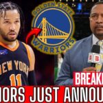 MY GOODNESS! LOOK JALEN BRUNSON SAID ABOUT THE WARRIORS! FANS ON PARTY! GOLDEN STATE WARRIORS NEWS