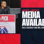 Media Availability: Will Dawkins and Bilal Coulibaly | NBA Draft Lottery