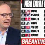 WOJ [BREAKING NEWS] Hawks win NBA draft lottery & pick 1st overall - Pistons get 5th overall pick