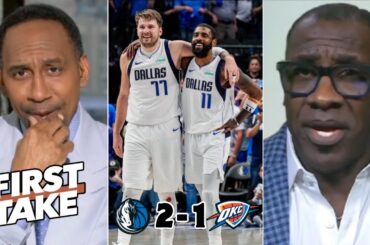 FIRST TAKE | Mavericks heading to Conference Finals! - Stephen A on Luka & Kyrie beating the Thunder